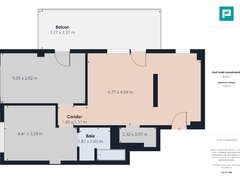 Chitilia, apartament 3 camere cu terasa, langa Lac Parc Dendrologic